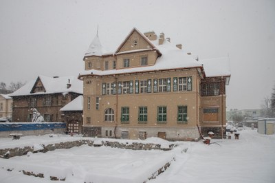 Grossmannova vila už opět v důstojném kabátě. Foto Adolf Horsinka