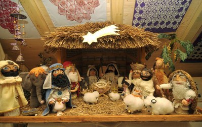 Předvánoční Slezskoostravský hrad bude patřit betlémům. Foto: archiv