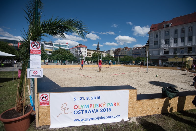 Srpen přinese změnu – pláž se stane součástí olympijského parku.