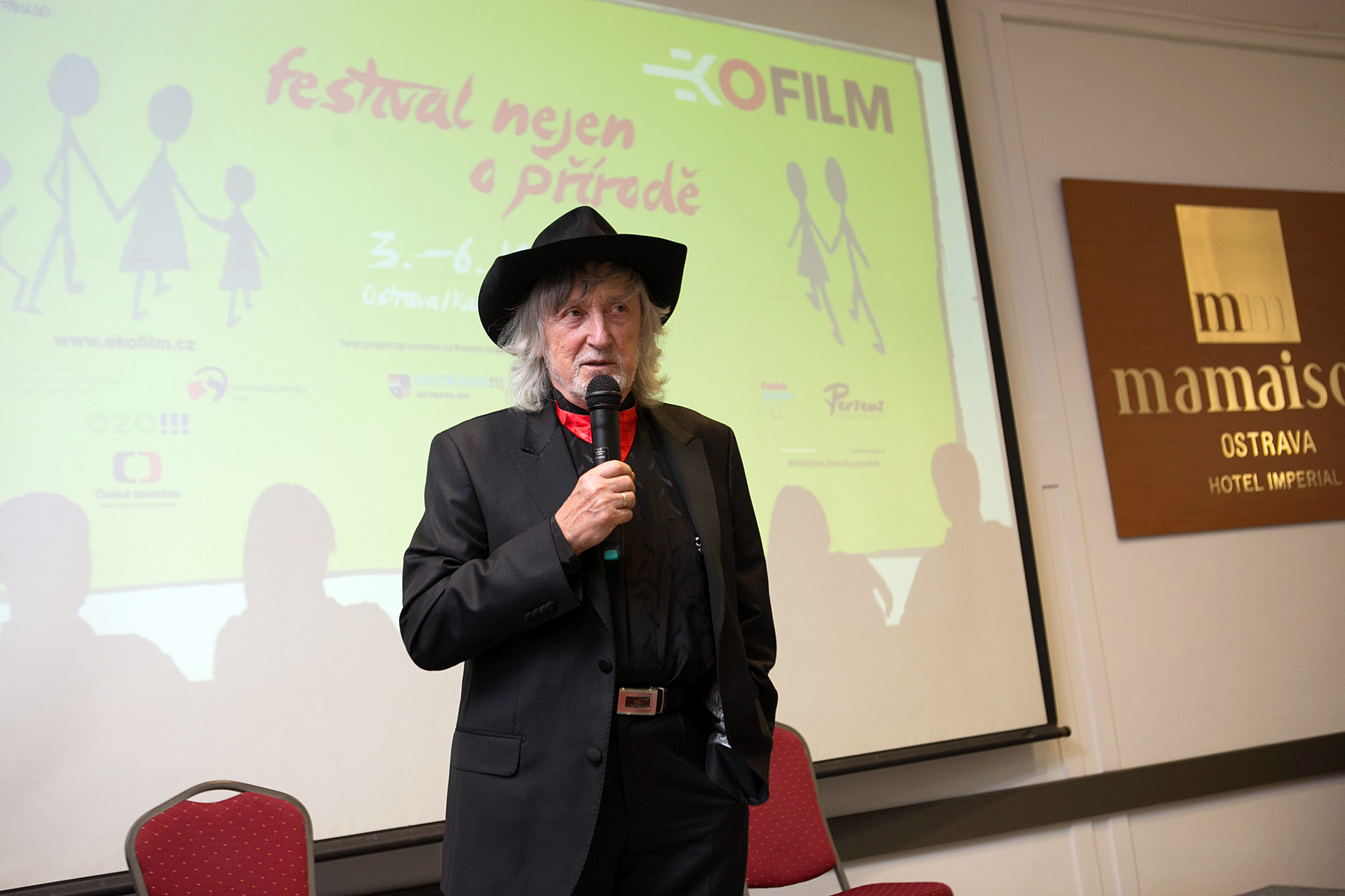 Prezident 39. ročníku mezinárodního festivalu režisér Juraj Jakubisko