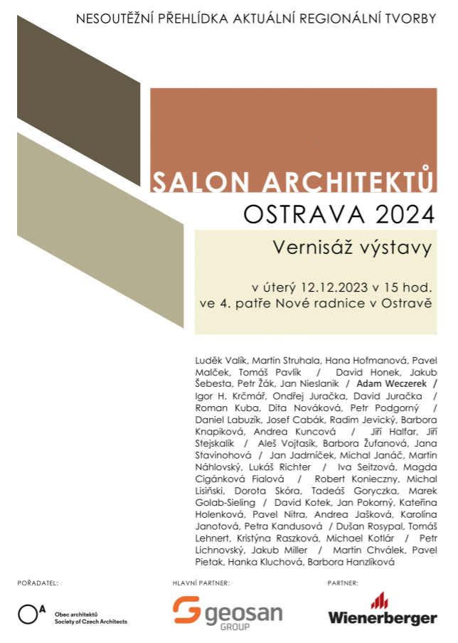 Na Nové radnici budou k vidění práce ostravských architektů Na Nové radnici budou k vidění práce ostravských architektů