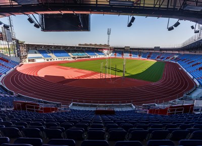 U příležitosti konání prvního mezstátního fotbalového utkání v Ostravě po 15 letech se uskuteční také slavnostní otevření Městského stadionu po rekonstrukci. Foto: J. Zerzoň