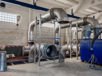 Interiér čistírny odpadních vod. Foto: MMO