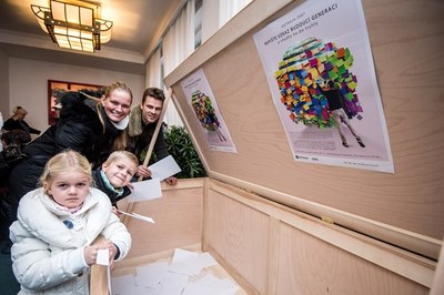 Zanechte svůj vzkaz budoucím generacím. Foto: Lukáš Kaboň