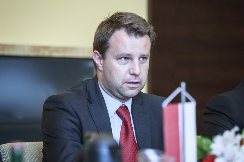 Primátor města Opole Arkadiusz Wiśniewski.