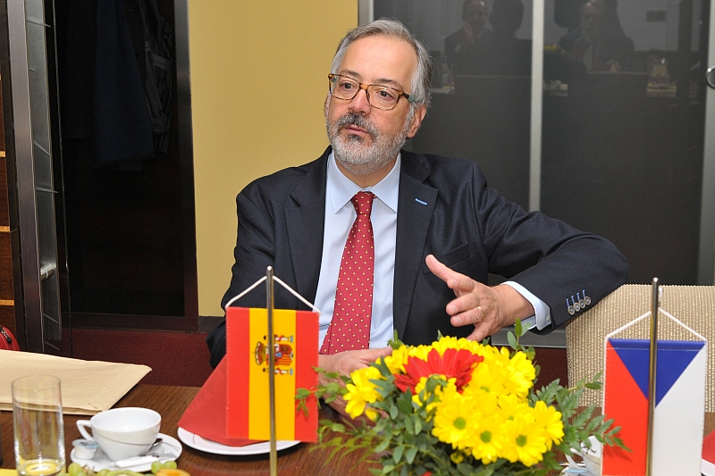 Jeho excelence velvyslanec Pedro Calvo-Sotelo Ibáñez-Martín 