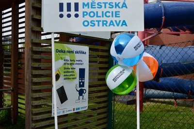 Stanoviště strážníků. Foto MPO.