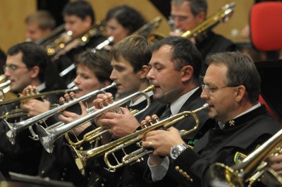 K foto: Festivalu se pravidelně účastní Velký dechový orchestr Májovák