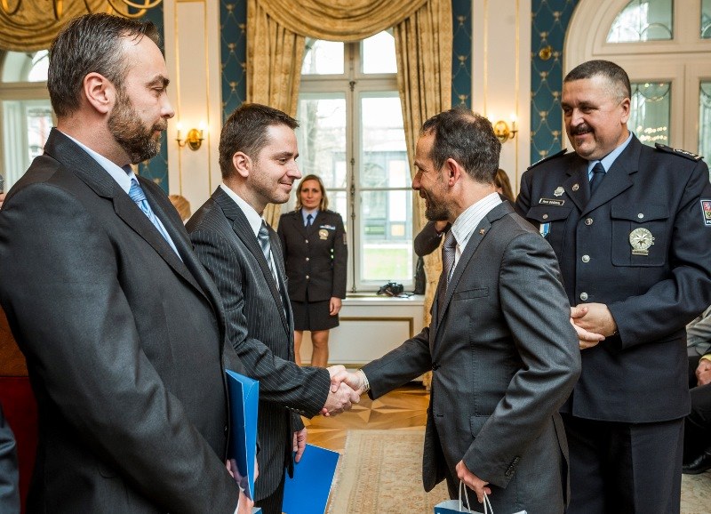 Nejlepší policisté převzali ocenění Nejlepší policisté převzali ocenění