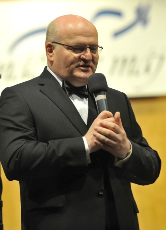 Ministr kultury D. Herman.