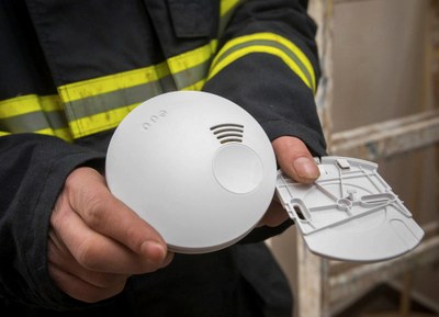 Požární hlásič. Foto: Jiří Zerzoň