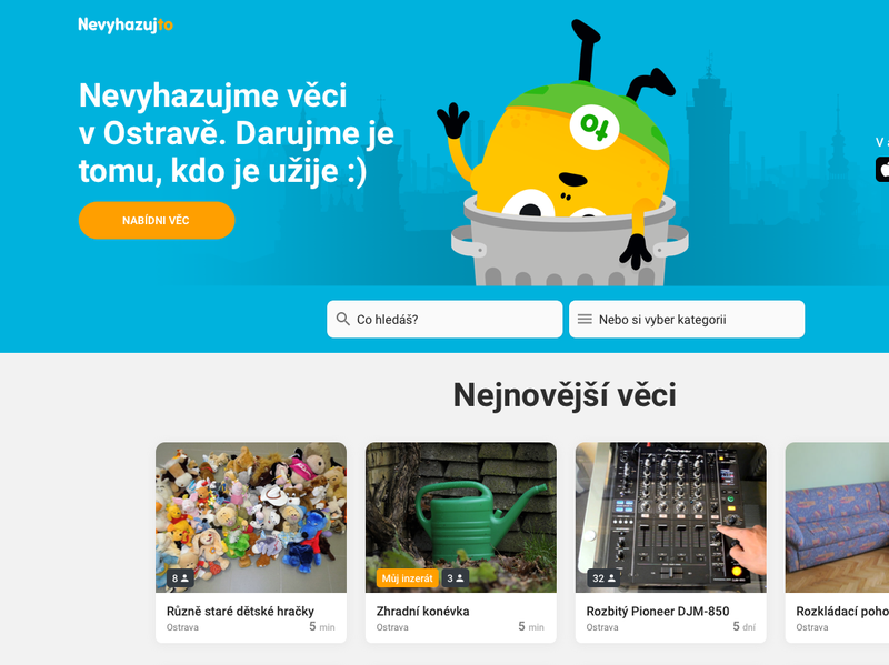 Nepotřebné věci se mohou vrátit do života Nepotřebné věci se mohou vrátit do života
