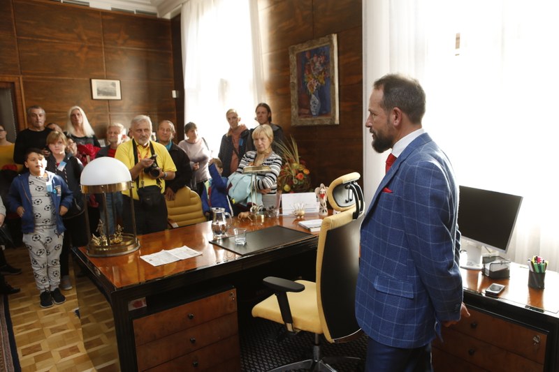 Na Dni otevřených dveří se můžete potkat také s primátorem města Tomášem Macurou.