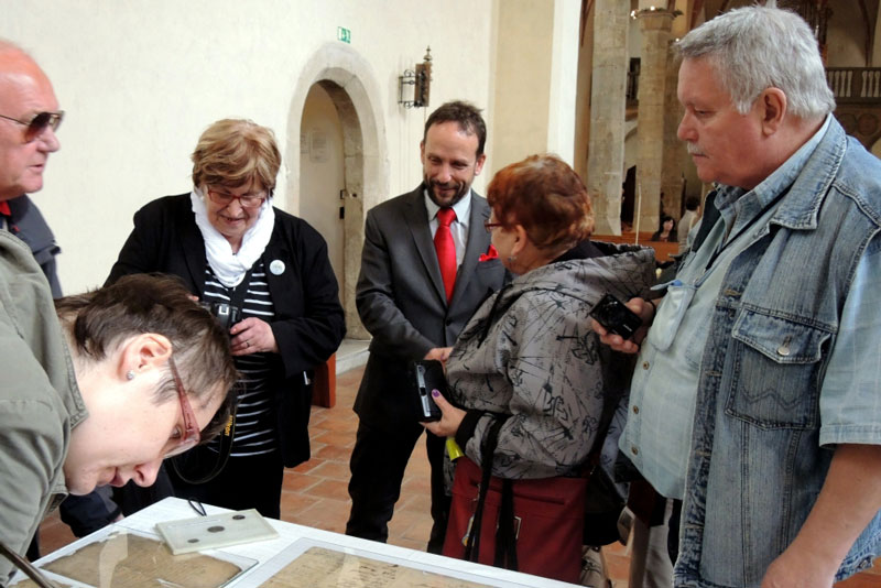 Dokumenty z věže katedrály poutaly pozornost.