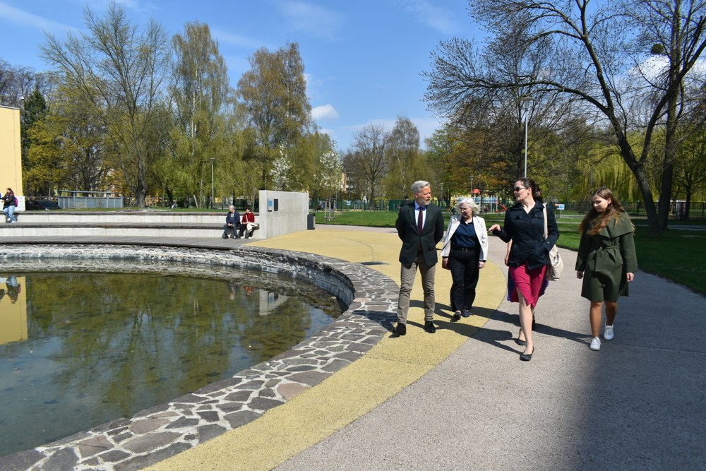 Prohlídka parkového Biotopu za Poliklinikou Hrabůvka