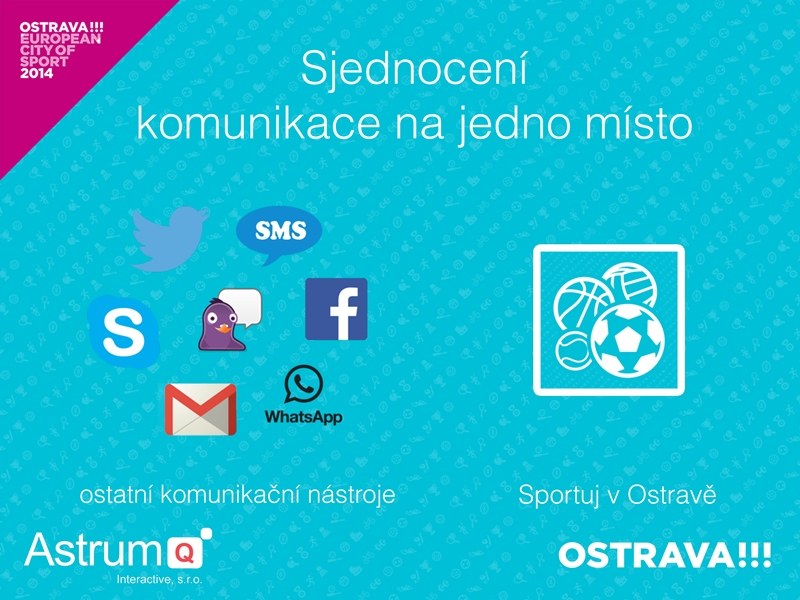 Nová mobilní aplikace Sportuj v Ostravě Nová mobilní aplikace Sportuj v Ostravě