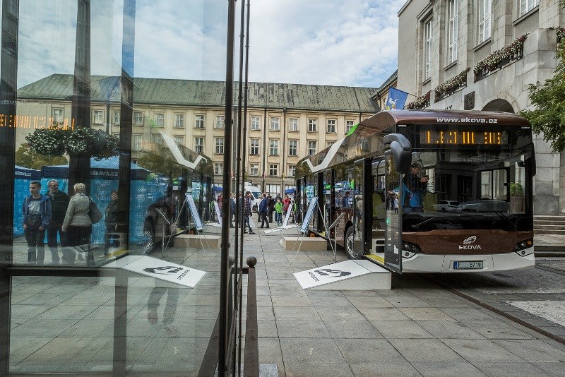 Chlouba Ostravy – elektrobus Ekova.