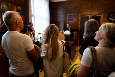 Loňský Den otevřených dveří na ostravské Nové radnici. Foto: Jiří Zerzoň