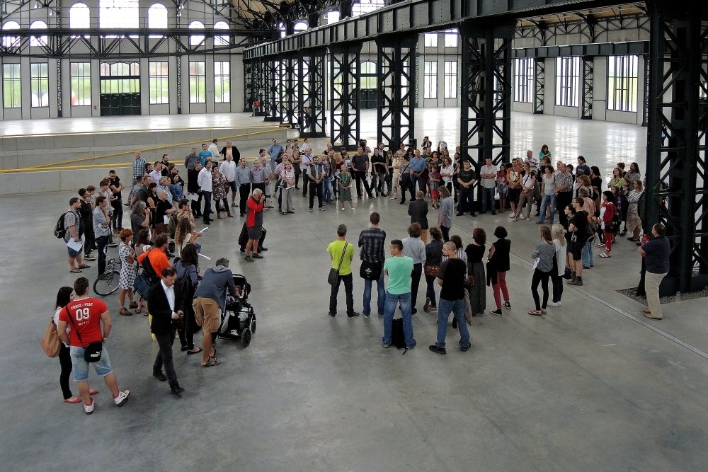 Z vernisáže projektu Particip č. 178.