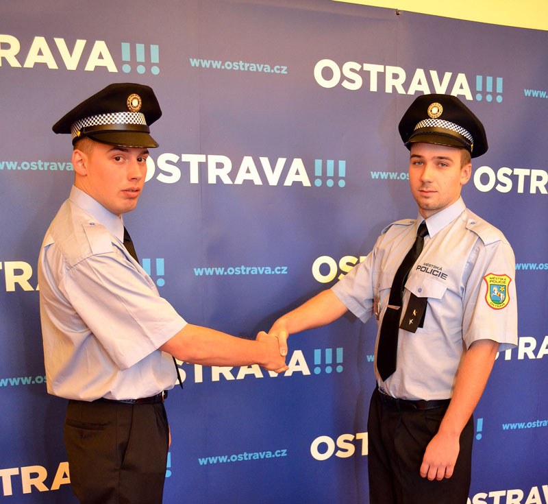 Ze slavnostního slibu strážníků 4