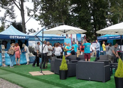 Zábavní zóna města Ostravy se otevřela ještě před oficiálním zahájením festivalu. Foto: P. Havránek