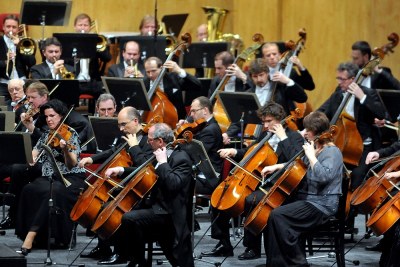 Janáčkova filharmonie při novoročním koncertu v lednu 2014. Foto: archiv