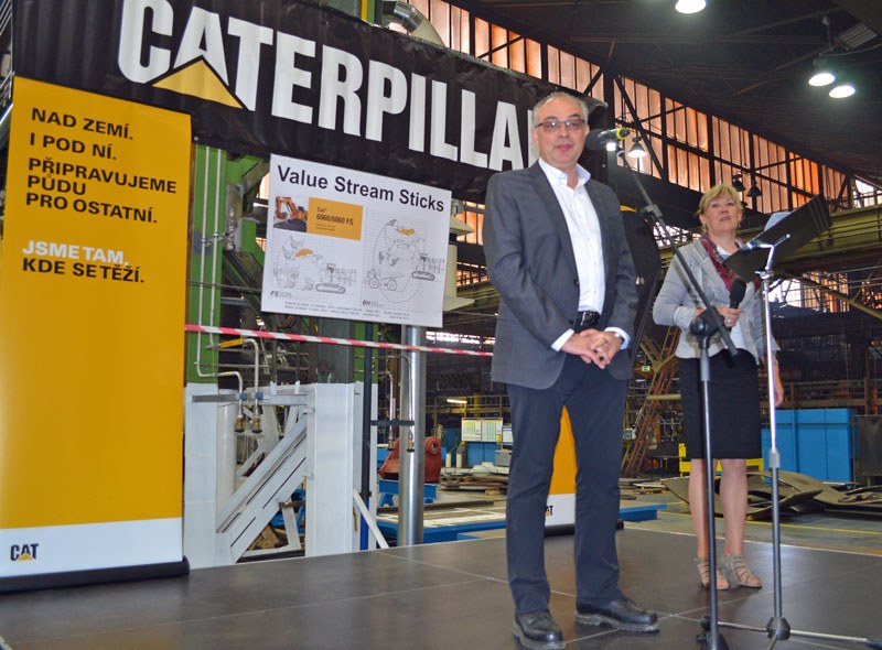 Ředitel Caterpillar Ostrava Holger Jödecke