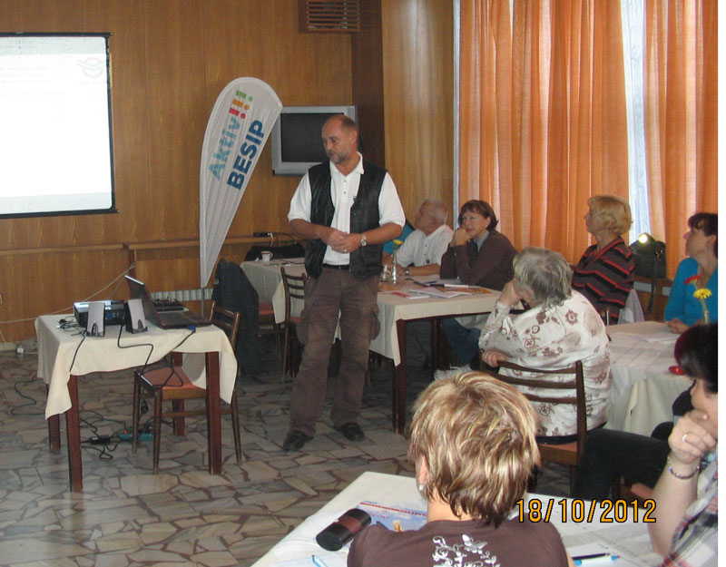 Přednáška krajského koordinátora Pavla Rakuse