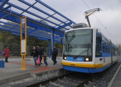 Na dopravním terminálu Hranečník. Foto: J. Urban