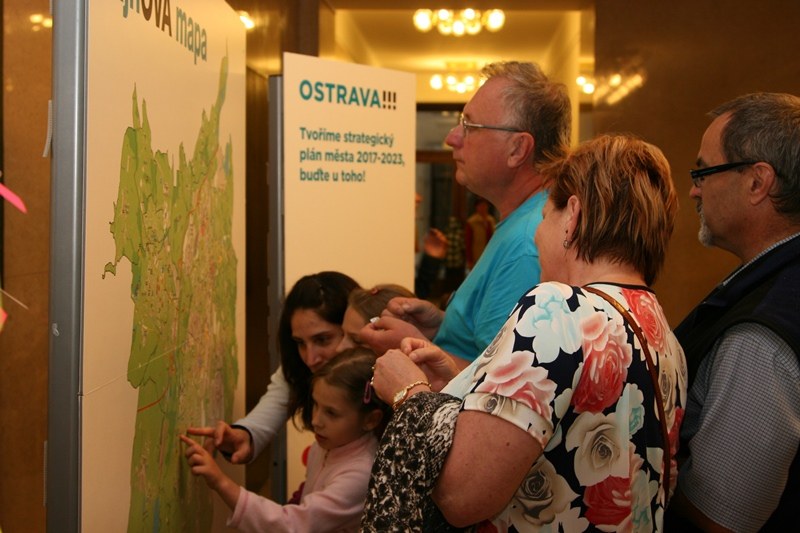 Ostravany zaujala i pocitová mapa připravená v rámci projektu fajnOVA.