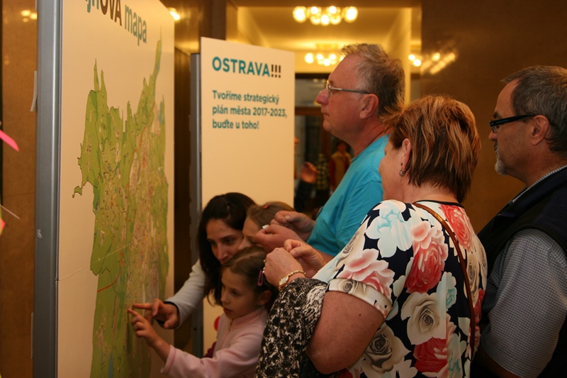 Ostravany zaujala i pocitová mapa připravená v rámci projektu fajnOVA.