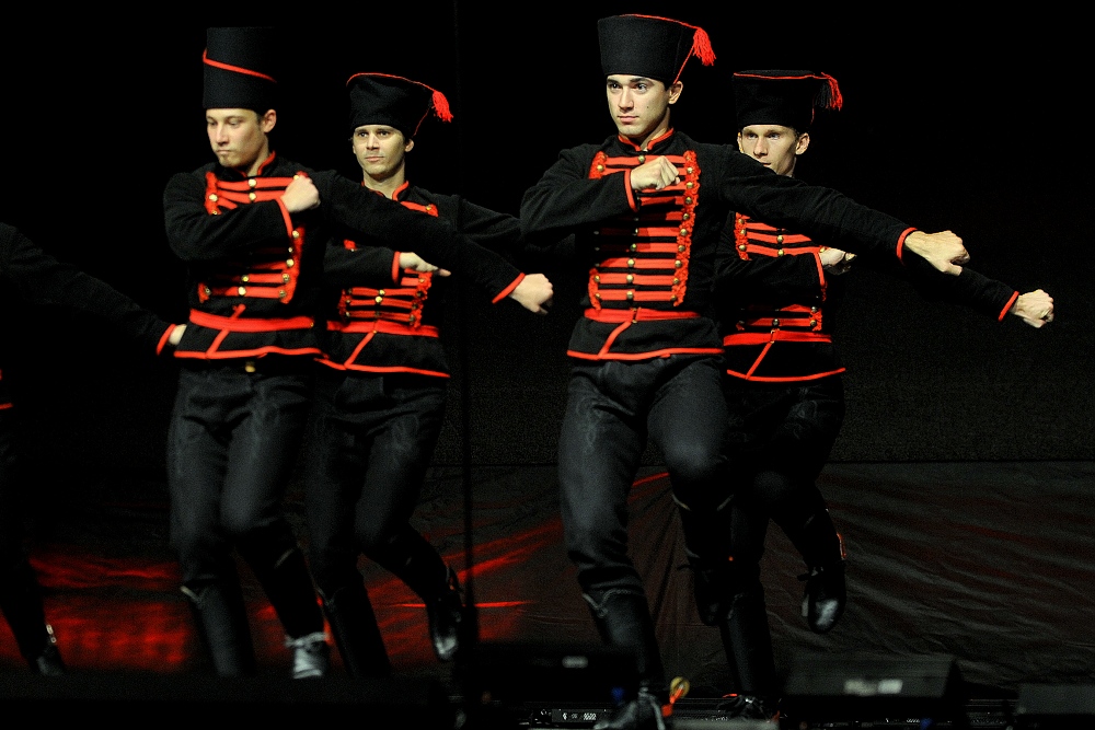 Z vystoupení souboru Lúčnica ze Slovenska