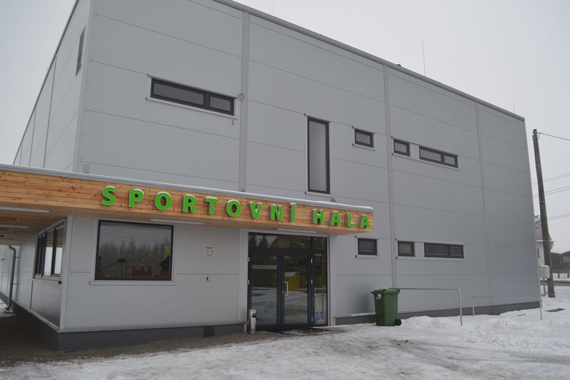 Sportovní hala v Ostravě-Lhotce