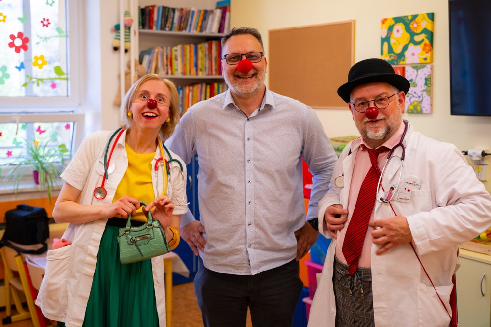 Dobrou věc přišel podpořit i ostravský radní Michal Mariánek