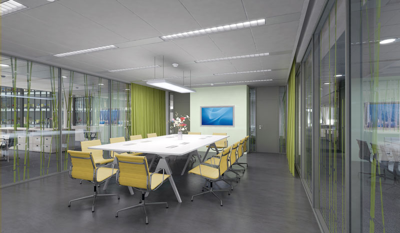 Kancelářské interiéry budou přizpůsobeny zájemcům