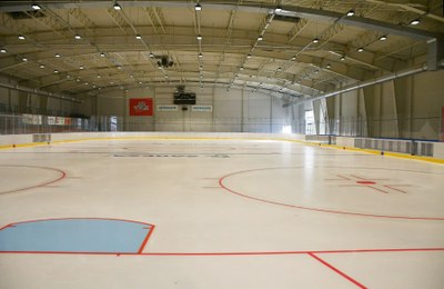 Dokončení rekonstrukce zimního stadionu Poruba. Foto: MMO