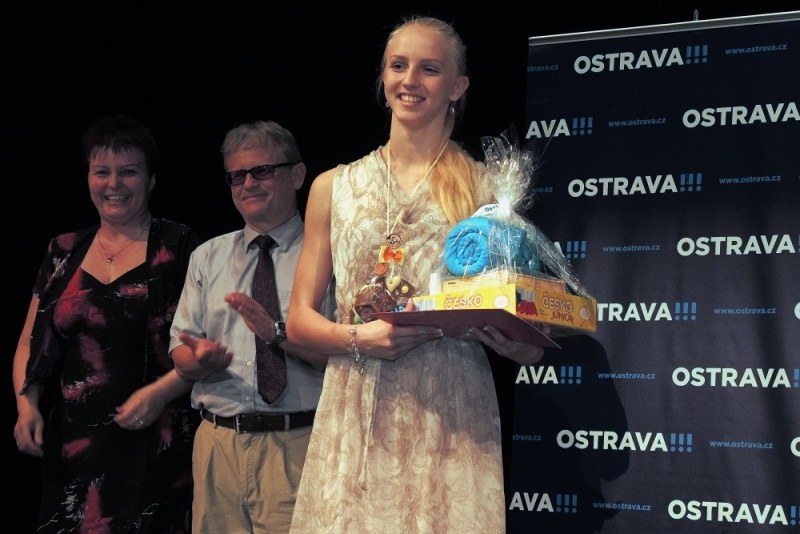 Vicemistryně ČR ve společenském tanci Karolína Veselá.