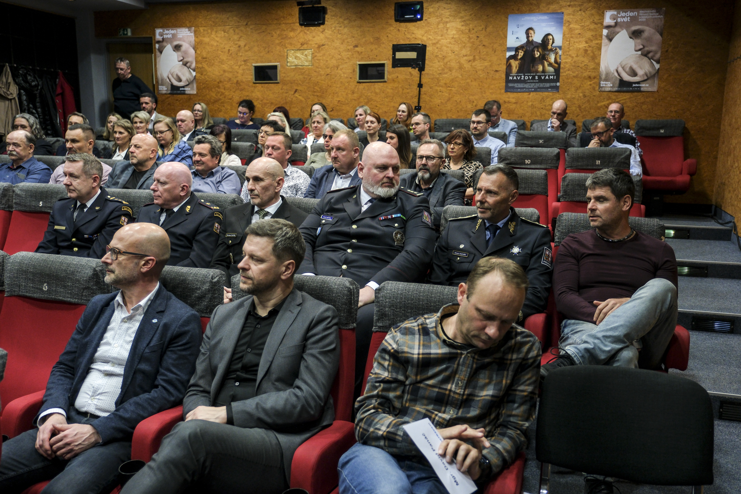 Premiéra dokumentu „Povodeň v Ostravě 2024“ v Minikině CKV. Foto: Adolf Horsinka
