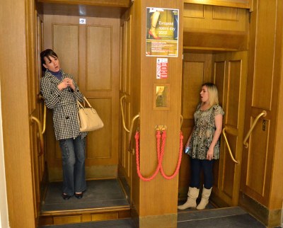 Kabinky radničního páternosteru patřily opeře  Foto: L. Vidlička