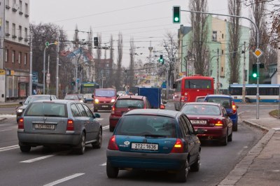 Mariánskohorská ulice poblíž křížení s Nádražní ulicí. Foto: MMO