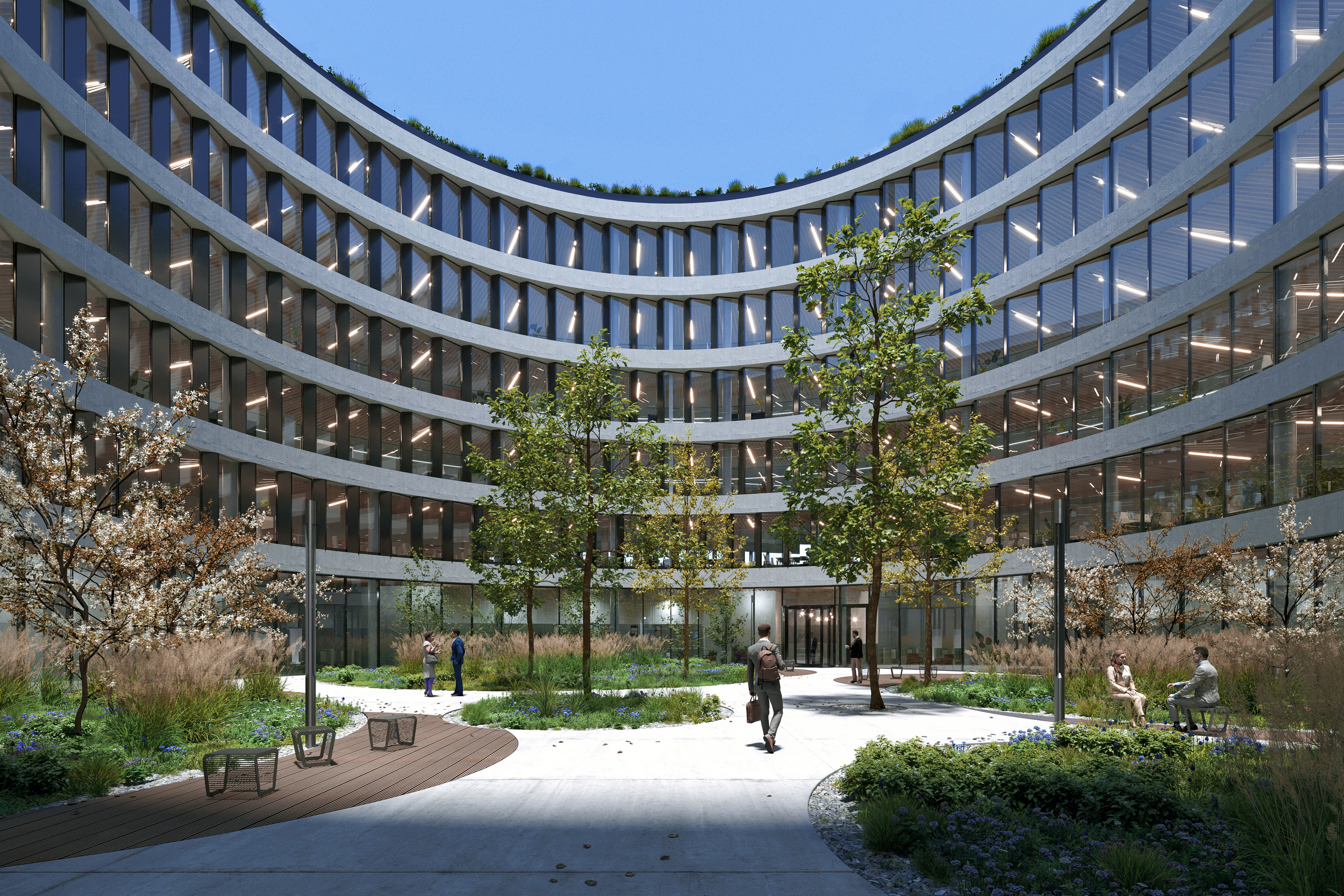 Ostravská Organica má být městským skvostem. Vizualizace: SCHINDLER SEKO ARCHITECTS