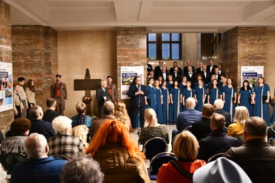 Loňské setkání k uctění výročí 17. listopadu na Nové radnici. Foto: MMO