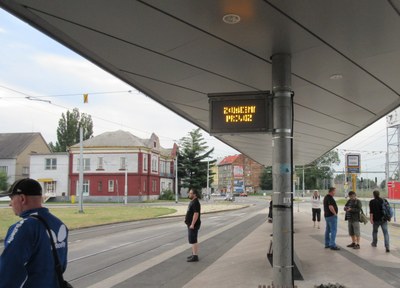 Na zastávce Hlavní nádraží. Foto: MMO