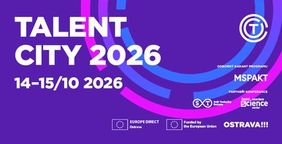 Grafický plakát k aktuálnímu ročníku konference Talent City