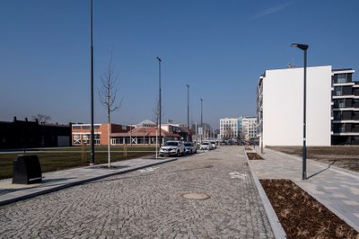 Masná ulice po dostavbě. Foto: Adolf Horsinka