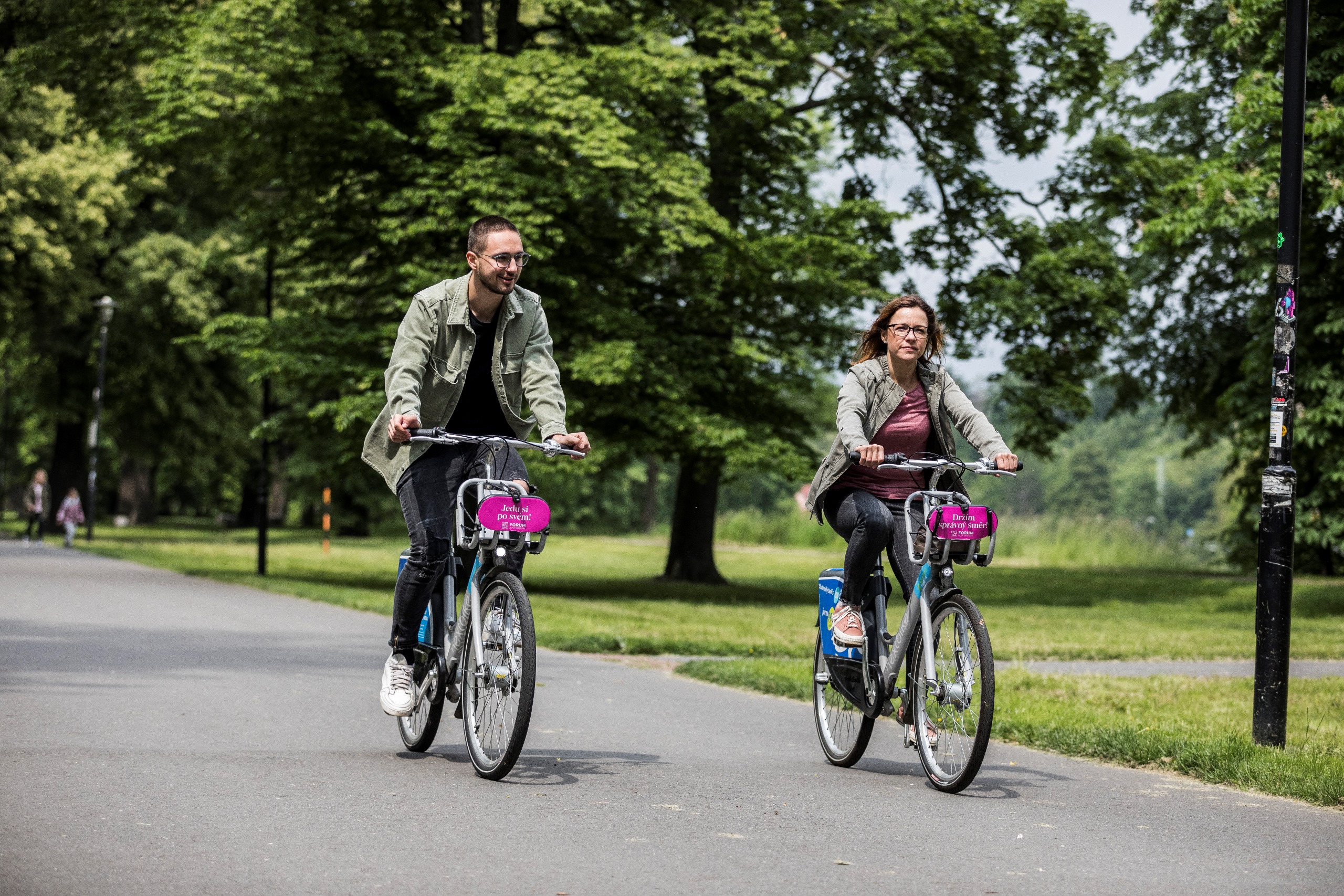  Poslední dva roky bikesharing v Ostravě provozuje společnost Nextbike. Foto: FB profil Nextbike Czech.