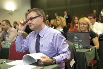 Účastníci na třídenní konferenci věnované e-aukcím. FOTO: J. Zerzoň