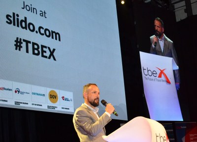 Primátor Tomáš Macura pozdravil účastníky konference TBEX. Foto: René Stejskal