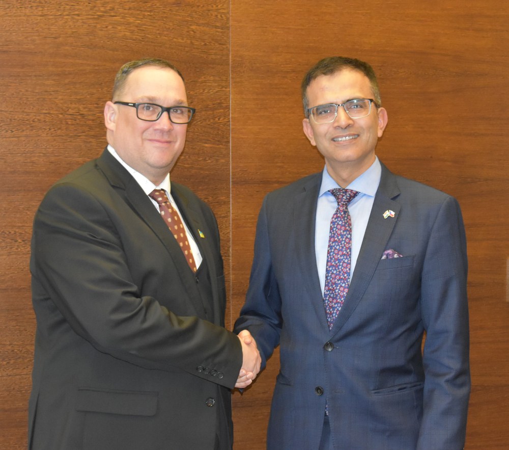 Jeho Excelence s ostravským primátorem Janem Dohnalem