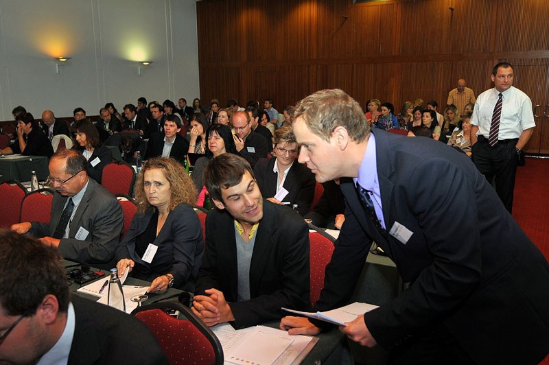 Kongresový sál během konference